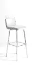 White Frame Stool