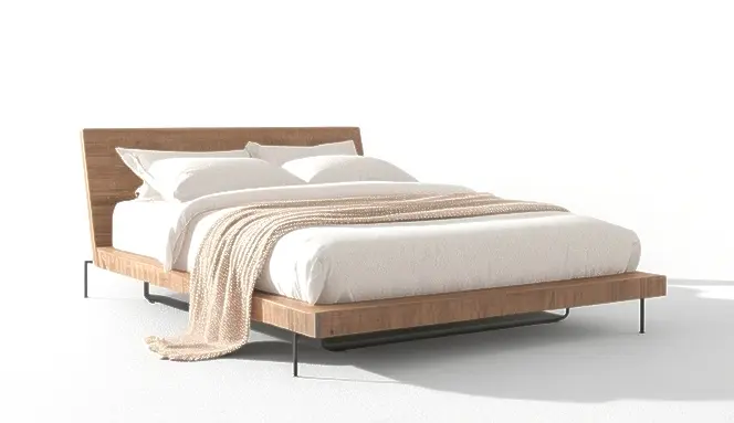 Walnut Platform Bed