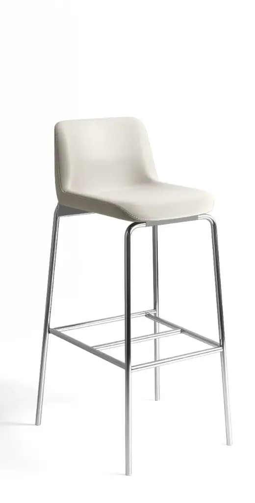 Boxy Back Stool