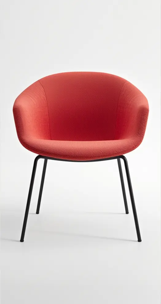 Ivory Modern Chair