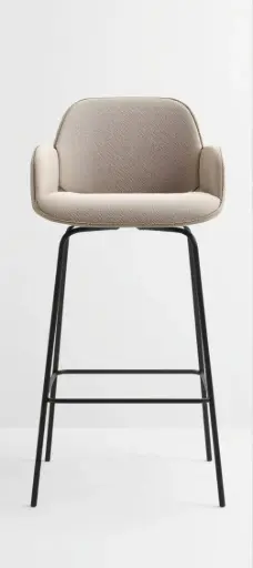[m3_6006u] Padded Bar Stool