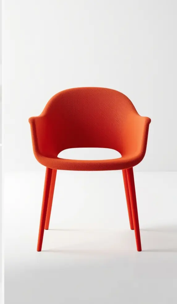 Beige Lounge Chair