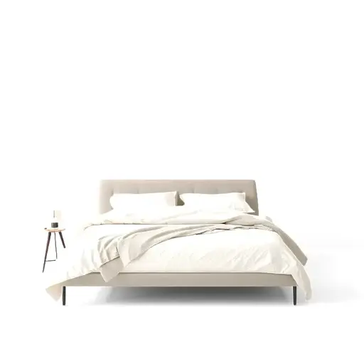 [m5_80b5706u] Upholstered Comfort Bed Frame