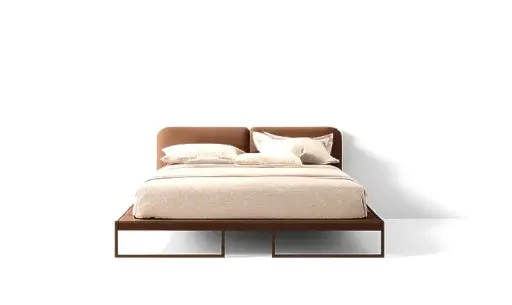 [m6_195b8006u] Low-Profile Modern Bed Frame